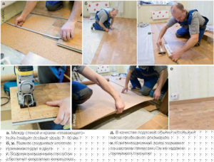 Клеевой способ укладки