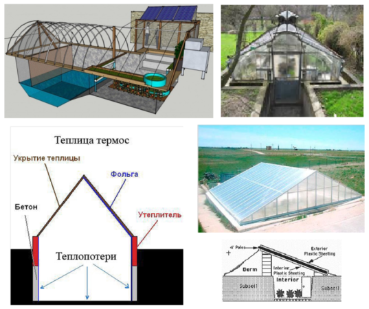 Грунтовая теплица Грунтовая теплица