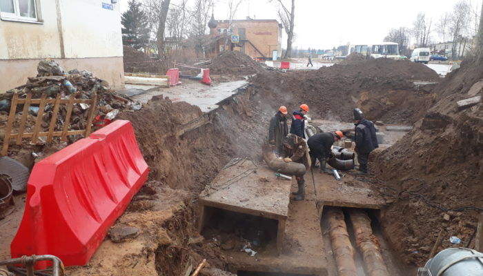 Изношенность разводящих сетей