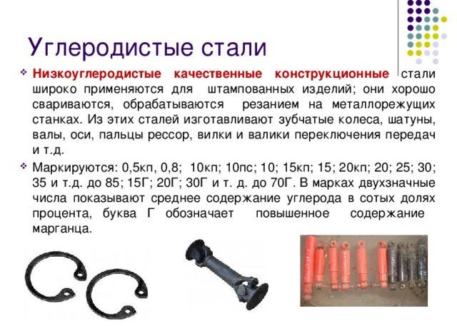 Углеродистые стали