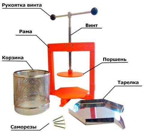 Пресс из металла